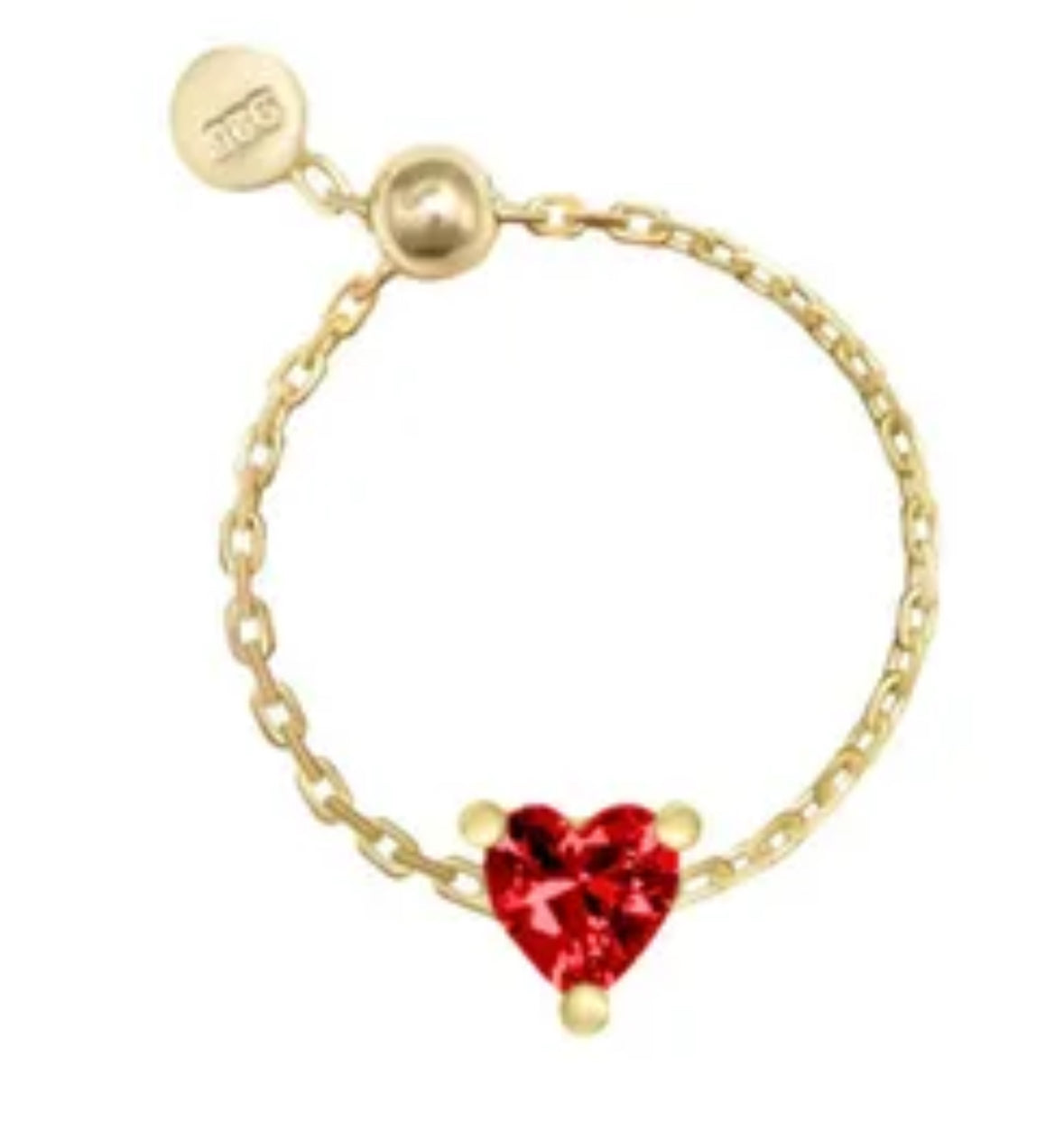 Geometric Heart Shape Ring - Adjustable Fashion Jewelry